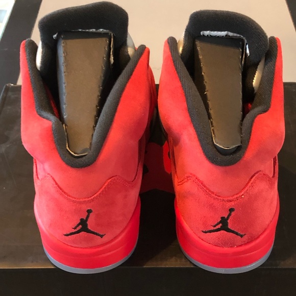 2017 NIKE AIR JORDAN V 5 RETRO UNIVERSITY RED 8.5 - Picture 9 of 14